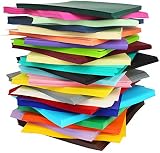 FUKTSYSM Coloured Card A4 100 Sheet Pack 230gsm 20 Colours Eco Friendly view 3