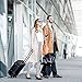 Leather Luggage Tag by AVIMA | Bag Tags Suitcase Tags Identifiers Travel Tags 2pc - Brown