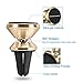 Dowswin Universal Magnetic Phone Car Mount, 360 Degree Rotating Air Vent Alloy Phone Holder Cradle for iPhone 7 Plus/ 7/6 /6S Plus /Samsung Galaxy S7 /S6 /Note 5 /Note 4 HTC LG Sony Boardly (Gold)