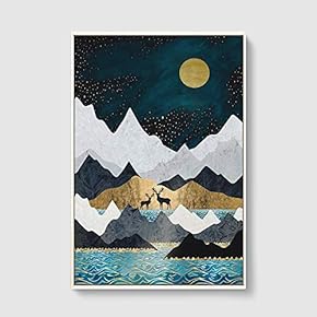 SIGNFORD Framed Canvas Home Artwork Decoration Nordic Style...