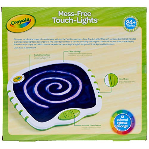 Crayola Toddler Touch Lights, Musical Doodle Board, Sensory Toys for