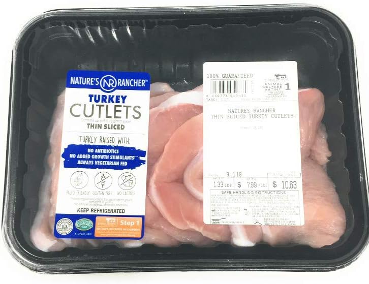 Natures Rancher Turkey Breast Cutlets
