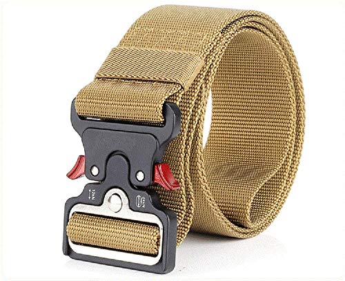 image for YAMATE Men’s Tactical Belt, Military Combat Army Style Equipment Nyl