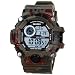 BesWLZ Multi Function Military S-shock Sports Watch LED Analog Digital Waterproof Alarm Green