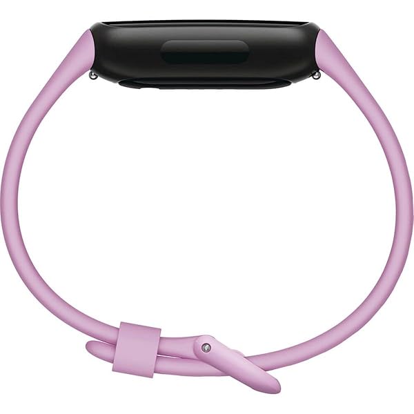 FITBIT INSPIRE 3 HEALTH &-FITNESS-TRACKER WITH STRESS MANAGEMENT, WORKOUT INTENSITY, SLEEP TRACKING, 24/7 HEART RATE AND MORE, LILAC BLISS/BLACK, ONE SIZE (S & L BANDS INCLUDED)