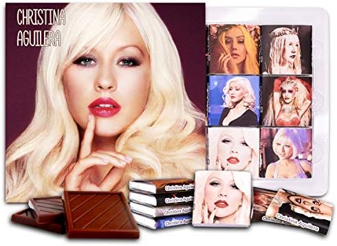 Da Chocolate キャンディ スーベニア クリスティーナ アギレラ Aguilera 5 5一箱 Christina Dark チョコレートセット 卓越