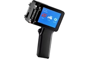 Mobile Coding Device Handheld Inkjet Printer for MultiLanguage Date Stamping Barcodes Creation Across 2-12.7mm Ranges Handhel