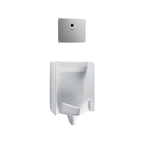 TOTO Wall-Mount ADA Compliant 0.125 GPF Urinal with Back Spud Inlet and ...