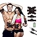 FEIERDUN ABS STIMULATOR Rechargeable Abdominal Muscle Toner Trainer - Portable Toning Belt Ultimate AB Stimulator for Men & Women (Black)