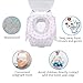 Toilet Seat Covers Disposable, Update Version 20 Pack Potty Seat Covers XL Size Perfect for Toddlers Potty Training and Travel, Waterproof, Individually Wrapped, Non Slip for Kids and Adults