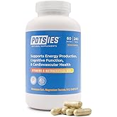 Potsies POTS Supplement Vitamin & Nutraceutical Mix Capsules for Pots Syndrome | POTS Management Essentials | 240 Capsules - 30 Day Supply