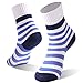 100% Waterproof Boys Socks, RANDY SUN Crew Outdoor Sports Hiking Socks 1 Pair for Cycling, Hiking, Skiing, Snowboating