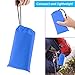 BROTOU Compact Beach Pocket Blanket for Outdoor Camping,Hiking,Travel,Festival, Sports Sand Proof Picnic Mat Quick Dry Ground Cover Tarp(Size 79”x55”) (Blue) (Blue)
