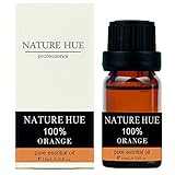 Nature Hue - Sweet Orange Essential Oil 10 ml, 100% Pure Therapeutic Grade, Undiluted