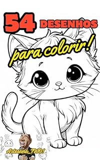 Livro 54 desenhos para colorir