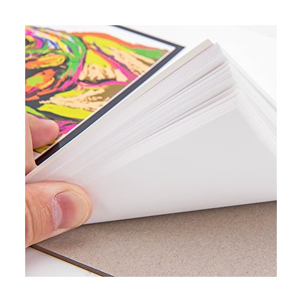 Bianyo Bleedproof Marker Paper Pad, A4(8.27″X11.69″), 50 Sheets, 18 LB