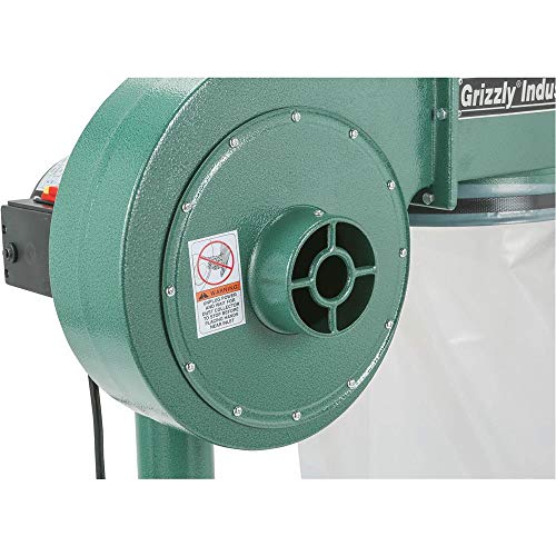 Grizzly Industrial G8027 1 HP Dust Collector Pricepulse
