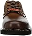 Dockers Men's Shelter Plain Toe Oxford,Dark Tan Full Grain Leather,9 M US