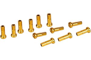 AKOAK 12 Pcs Mountain Bike Color Spoke Cap, Wheel Spoke Nipple Decoration Mountain Road Bike 14G, Bicycle Spoke Accessories