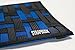 Strapbook Elastic Grid Organizer Book for Electronics Accessories Travel Cables Chargers and More (Blue)