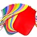 Caydo 24 Pieces 12 Colors Children's Artists Fabric Aprons for Kitchen, Classroom, Community Event, Crafts and Art Painting Activity primary