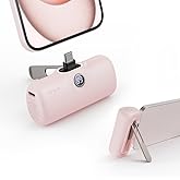 iWALK Portable Charger for iPhone 15 iPhone 16 Series, 20W PD Fast Charging USB-C Power Bank, LED Display, 5000mAh Battery Pack Compatible with iPhone 15 Plus,15 Pro,15 Pro Max,Samsung Andriod