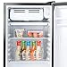 iDesign Linus Plastic Fridge and Freezer Storage Organizer Bin with Handle, Clear Container for Food, Drinks, Produce Organization, 11.5
