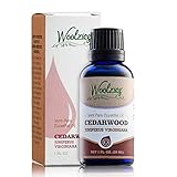 Woolzies 100% Pure Cedarwood Essential Oil 1 Fl Oz, Thraputic Grade