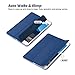 iPad Mini Case, iPad Mini 2 Case, iPad Mini 3 Case, ULAK Ultra Slim Fit Bumper Smart Case Stand for Apple iPad Mini 1,iPad Mini 2 & 3 Clear Back Cover Lightweight with Auto Sleep/Wake Function,Blue