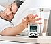 Accuon Ultra Slim Travel Alarm Clock with Calendar & Temperature