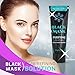Nuva Skin Blackhead Remover Mask, Black Mask w/Activated Charcoal, Blackhead Peel Off Mask for Deep Cleansing Face & Nose 90g (Mascarilla para Puntos Negros)