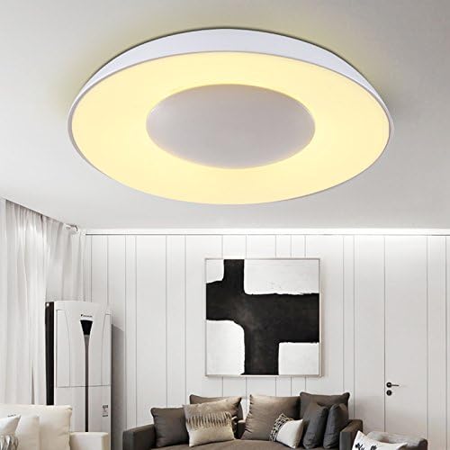 Blyc Kreative Led Lampe Schlafzimmer Licht Romantisches Studie Beleuchtung Minimalistische Moderne Runde Decke Deckenleuchte 430 70mm 44cm White Light Amazon De Beleuchtung