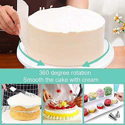 152PCS Plateau Tournant de Gâteau,Kit de Pâtisserie Plateau Tournant de Gâteau Professionnel Ustensiles Kit pour ,Seringue Patisserie, Brosse, Spatule à Glaçage pour Cuisine Décoration de Gâteaux - Cuisine A Vivre 152PCS Plateau Tournant de Gâteau,Kit de Pâtisserie Plateau Tournant de Gâteau Professionnel Ustensiles Kit pour ,Seringue Patisserie, Brosse, Spatule à Glaçage pour Cuisine Décoration de Gâteaux
