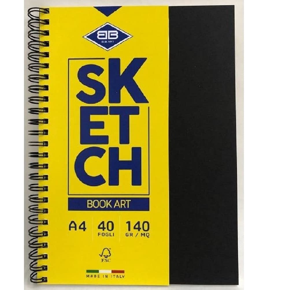 AEROGRAFANDO Sketch Book Art for Drawing A4-140 G/mq