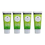 Dionis Goat Milk Hand Cream 4 Piece Travel Gift Set - Verbena & Cream