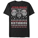 Star Wars Lack of Cheer Ugly Christmas Sweater Mens Graphic T Shirt