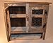 Amish Country Collectible Handmade Primitive Rustic Decor Barn Wood Medicine Cabinet