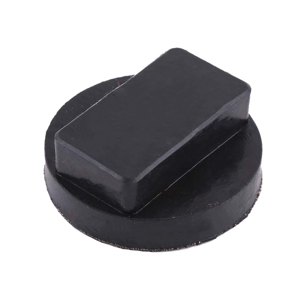 EVGATSAUTO Car Jack Pads, Car Rubber Jack Pads Adapter Tool Jacking Pad Black