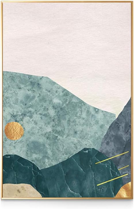 Amazon Co Jp 北欧ポスター抽象モダンなシンプルなキャンバス絵画壁アート装飾背景リビングルーム非フレーム 50x70センチフレームなし ホーム キッチン