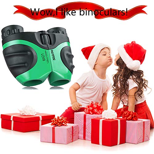 Niskite Gift for 4 5 Years Old Boys, Binoculars for Kids Children,Best Toys for 6 7 8 9 10 Years Age Girls Green - Thumbnail 6