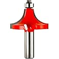 Freud Quadra-Cut Radius Rounding Over Bit with Perma-Shield Coating for Flawless Finish - 4 Cutters, 1/4" Shank Dia., 3/4" Radius, 2-7/8" Length - 34-128