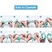 Toddler Harness Kid Leash - Anti Lost Wrist Link - Child Safety Toddler Leash for Toddlers, Babies & Kids - 2 Pack (6.56ft & 8.2ft)