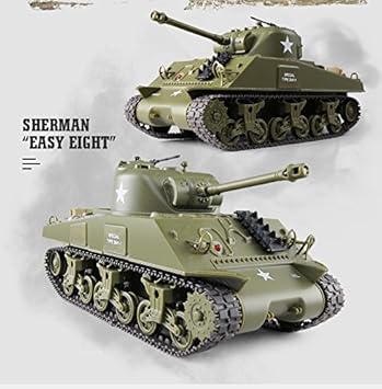 radio controlled sherman tank