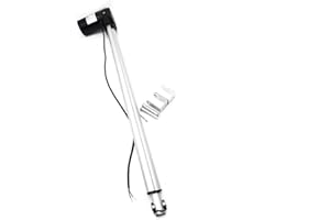 AZINGYSAIL 12V Stroke Lifter Electric Putter Rod 6000N/1320LBS Motor Linear Actuator 2~24",Linear Actuator Max Lift Stroke Electric Motor Stroke Heavy Duty Linear Actuator for Medical Auto Car (600mm(24inch))