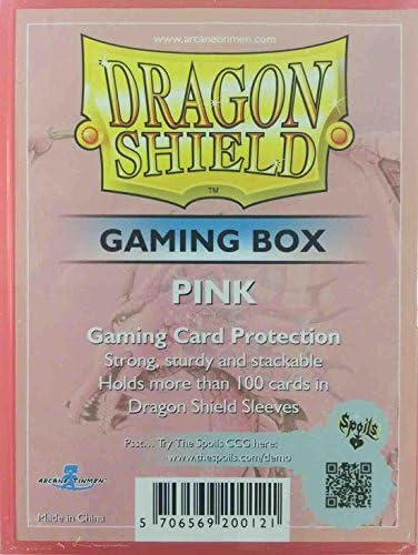 Dragon Shield Gaming Box (Pink) By Dragon Shield