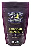 Dancing Moon Ethiopian Yirgacheffe Whole Bean Organic Fair Trade Coffee, 12 Ounces
