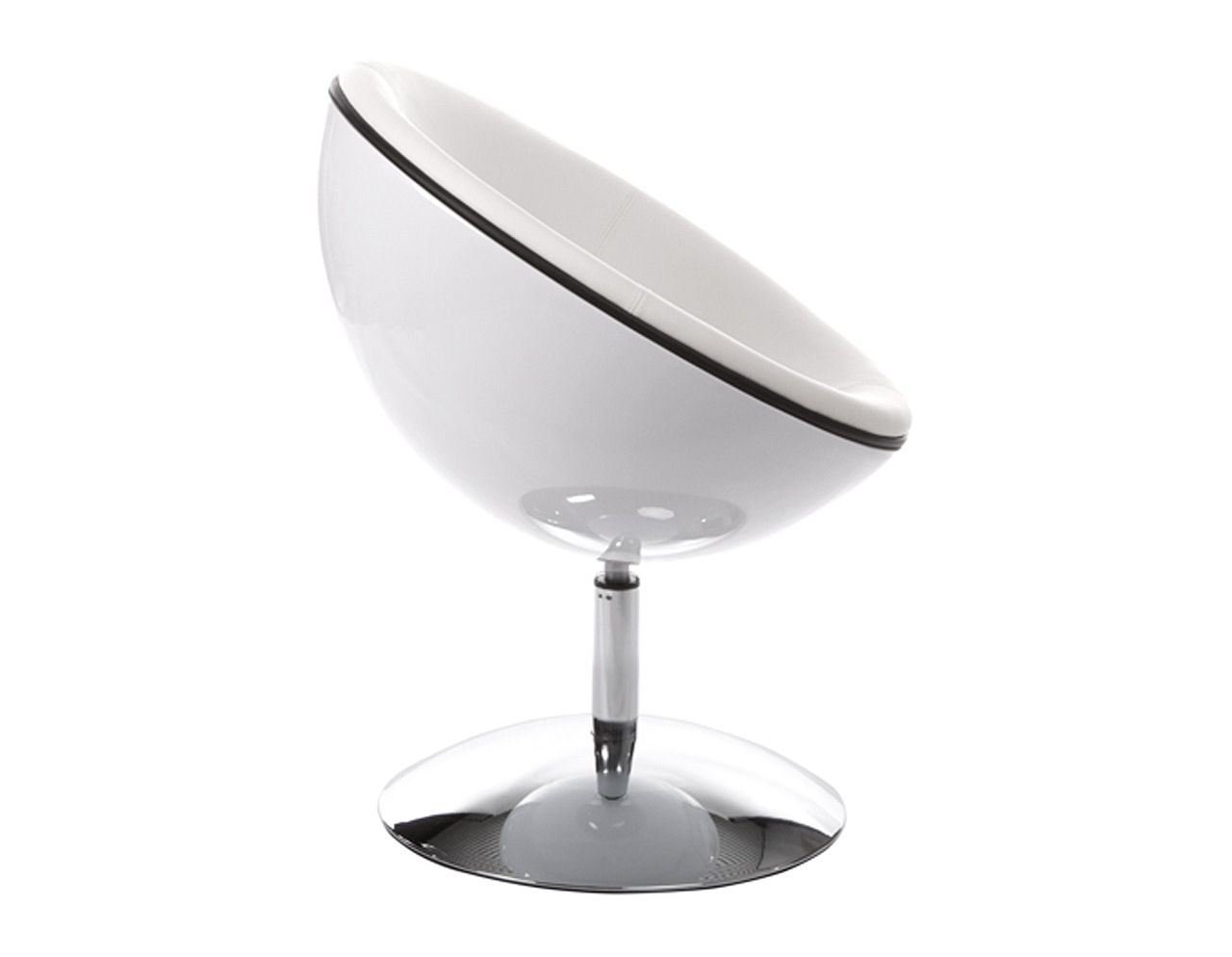 Sillón giratorio Sphere colour: blanco