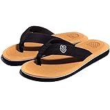 yagot Männer Flip Flops lässig atmungsaktiv bequem Sommer Strand Slipper Schuhe 