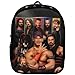 WWE World Wrestling The Raw Power Backpack,Black,One Size
