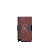 Ekster Senate Classic Brown Leather Slim Wallet for